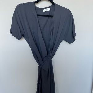 Aritzia Babaton Wallace Dress - Grey